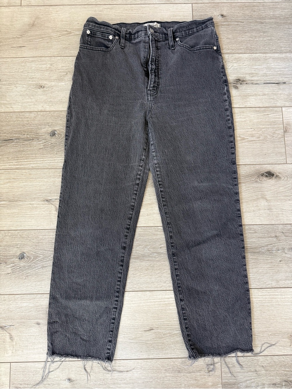 Madewell Women's High-Rise Straight Leg Jeans Sz 31